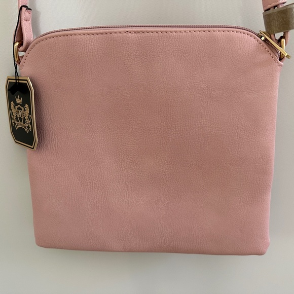 NWT Deluxity Los Angeles Tassel Crossbody Vegan Bag - Picture 3 of 10
